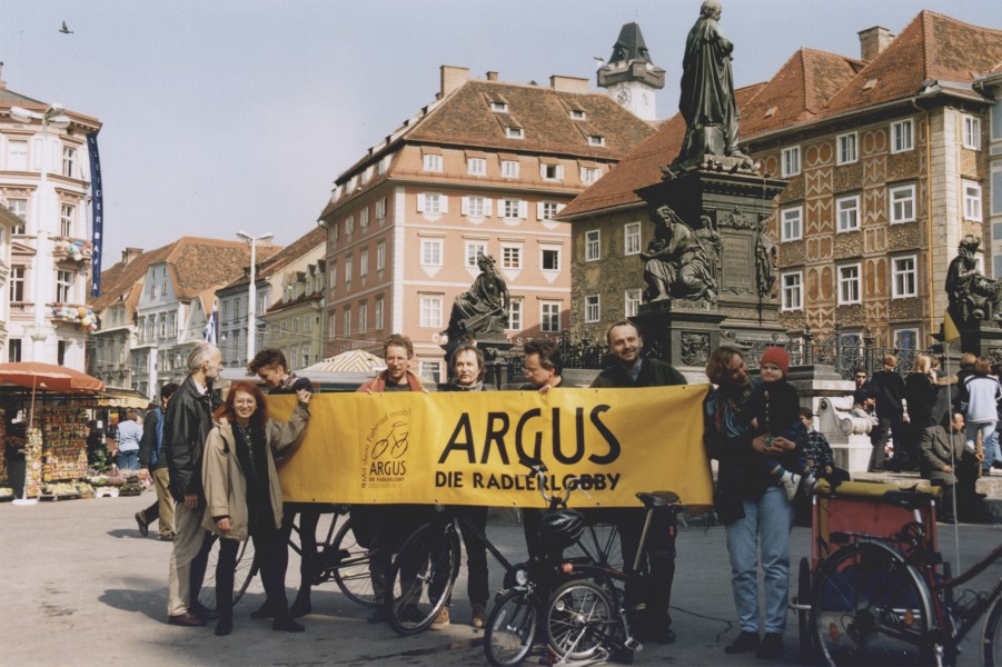 Radlobby ARGUS Steiermark feiert 20er Radlobby