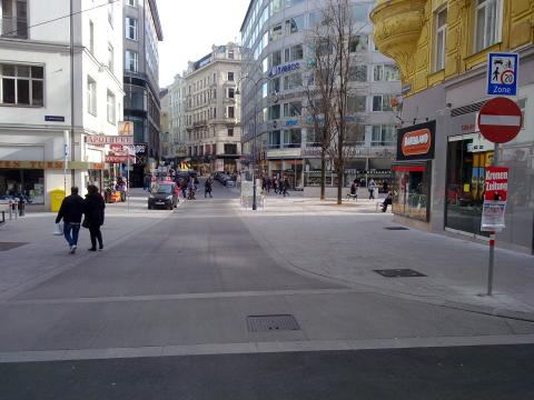 Einbahn Fleischmarkt Rotenturmstraße