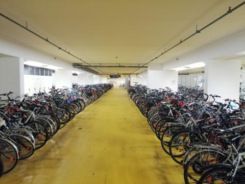 Quelle: Thomas Hofer, Radlobby Linz Fahrradkeller Hauptbahnhof