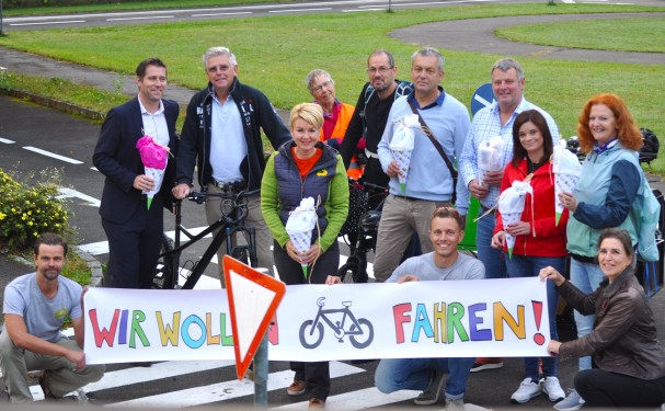 Klagenfurt - Politik fährt Rad Gruppenfoto