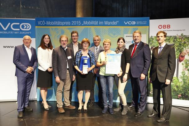 Preisverleihung des VCÖ Mobilitätspreis