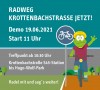 Radweg Krottenbachstraße jetzt! Demo 19.6. 10:30