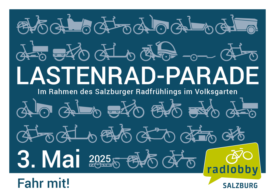 Lastenrad-Parade Salzburg