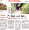 NÖN-Artikel "Per Rad nach Wien"